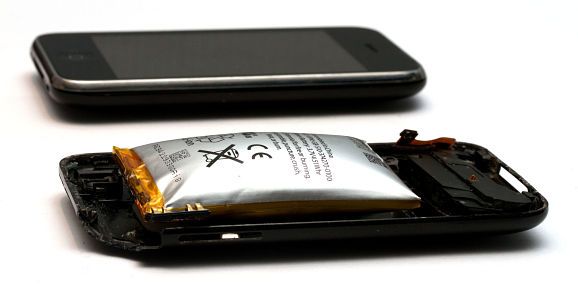 La batterie a gonflé