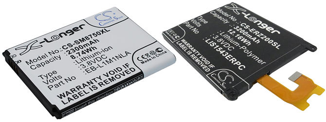 batterie lithium-ion et lithium polymère