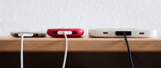 Les téléphones sont en charge