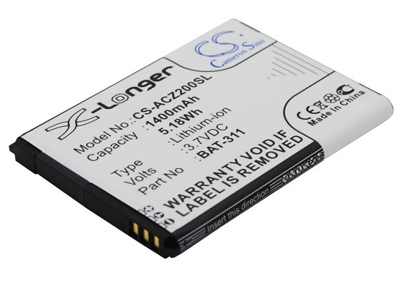 Il y a 3 broches sur la batterie du téléphone