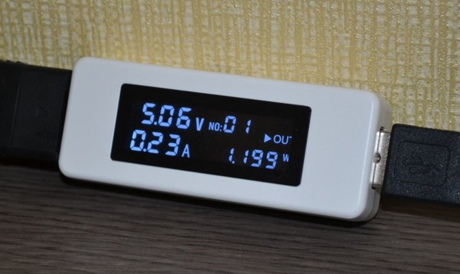 Testeur USB